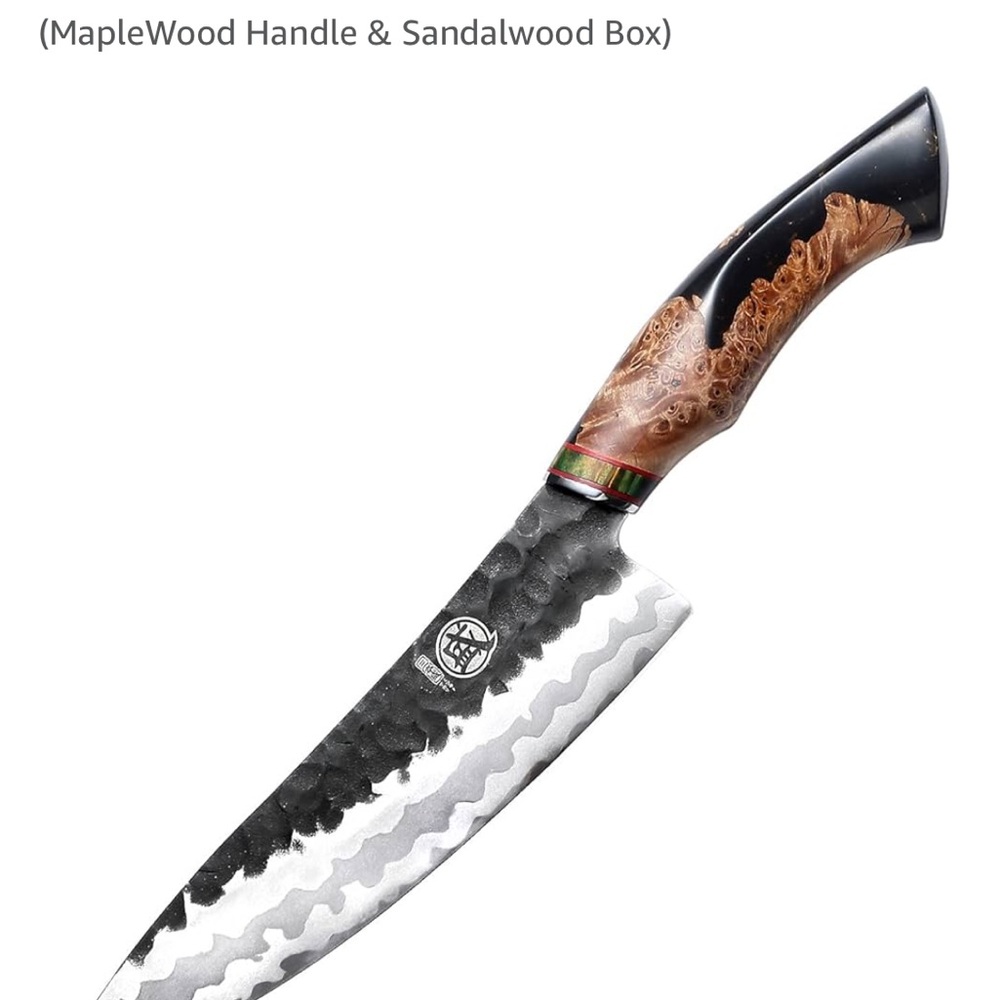 MapleWood Handle Men's Knife